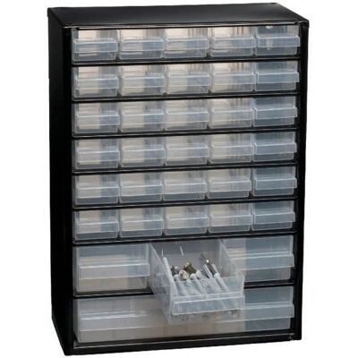 Raaco Small Parts Storage Cabinet - 34 Drawers Raaco Small Parts Storage Cabinet - 34 Drawers