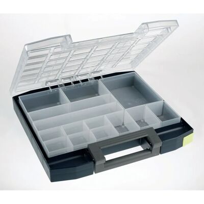 Raaco Boxxser 55 6x6-14 Boîte à outils robuste et empilable Raaco Boxxser 55 6x6-14 Boîte à outils robuste et empilable