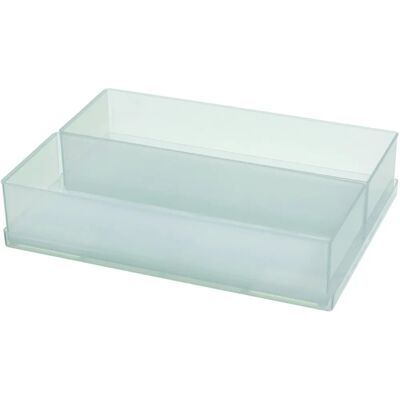 Insert de rangement Raaco - 220x160x47mm, 2 compartiments Insert de rangement Raaco - 220x160x47mm, 2 compartiments