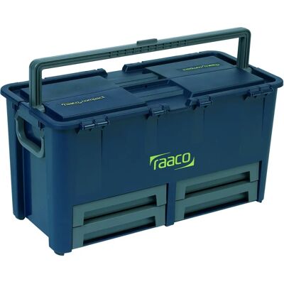 Raaco Compact 62 Tool Case - 4 Drawers, Removable Divider Raaco Compact 62 Tool Case - 4 Drawers, Removable Divider
