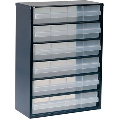 Raaco 137485 900 Series Cabinet - Blue, 6 Drawers Raaco 137485 900 Series Cabinet - Blue, 6 Drawers