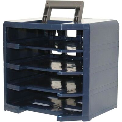 Cadre de tiroir de rangement Raaco - Pour 4 boîtes, Poignée ergonomique - 347x342x305 mm - Publicité Cadre de tiroir de rangement Raaco - Pour 4 boîtes, Poignée ergonomique - 347x342x305 mm - Publicité