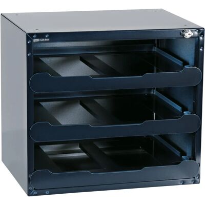 Raaco SafeBox 80 Steel Blue - Safe/Storage Box Raaco SafeBox 80 Steel Blue - Safe/Storage Box