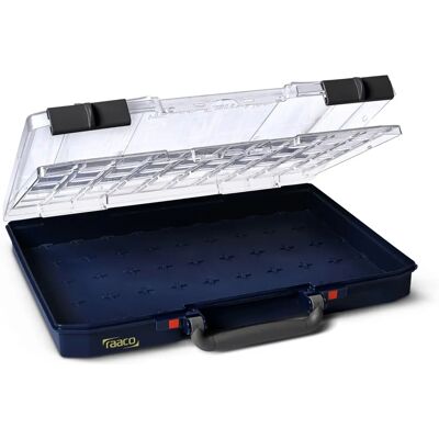 Contenitore di stoccaggio Raaco - 55 5x10-0/DLU Blu - Resistente e portatile Contenitore di stoccaggio Raaco - 55 5x10-0/DLU Blu - Resistente e portatile
