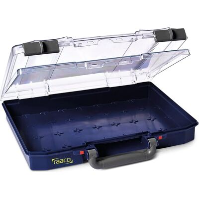 Raaco CarryLite 55 4x8-0/DL Blue Storage Case - Storage Case Raaco CarryLite 55 4x8-0/DL Blue Storage Case - Storage Case