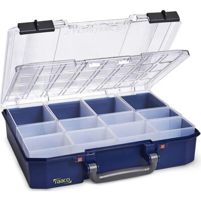 Raaco CarryLite 80 4x8-12 DLU Opbevaringskasse - Smådele Organisator Raaco CarryLite 80 4x8-12 DLU Opbevaringskasse - Smådele Organisator