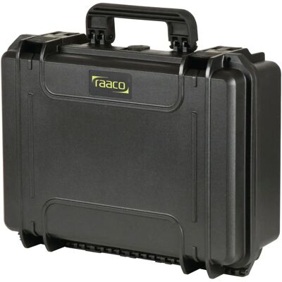 Raaco Maleta de transporte de polipropileno negro 4 - Resistente al agua y polvo - 464x366x176mm Raaco Maleta de transporte de polipropileno negro 4 - Resistente al agua y polvo - 464x366x176mm