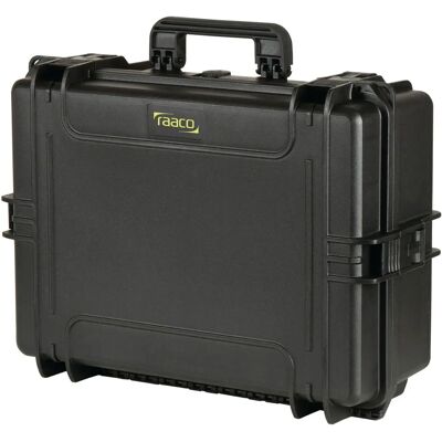 Raaco Schwarz Polypropylen FlightCase 5 - Transportkoffer Raaco Schwarz Polypropylen FlightCase 5 - Transportkoffer