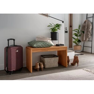 Home AFFAIRE Dura Massivholzbank - 82x45cm - Natürliche Optik Home AFFAIRE Dura Massivholzbank - 82x45cm - Natürliche Optik