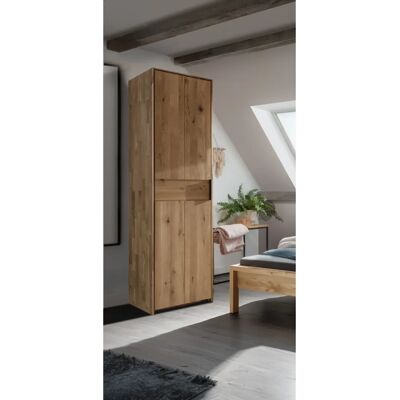 HOME AFFAIRE Huven Kleiderschrank - Massivholz, 54x218x65 cm, Braun HOME AFFAIRE Huven Kleiderschrank - Massivholz, 54x218x65 cm, Braun