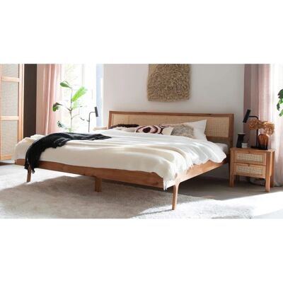 Andas Hällevik Doppelbett - Massivholzbett, Verstellbares Kopfteil - Doppelbett Andas Hällevik Doppelbett - Massivholzbett, Verstellbares Kopfteil - Doppelbett