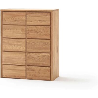HOME AFFAIRE Zetra Sideboard - 5 Schubladen, 1 Tür, Eiche HOME AFFAIRE Zetra Sideboard - 5 Schubladen, 1 Tür, Eiche