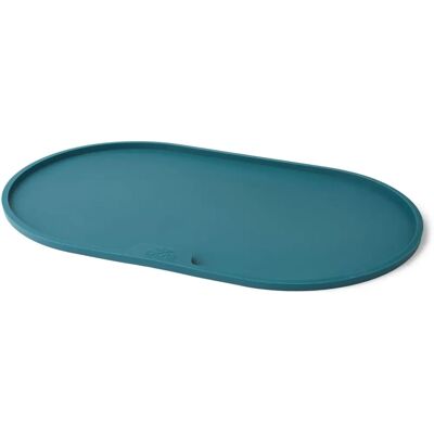 Dog Copenhagen Libra Tapis pour Bols pour Chiens - Bleu pétrole - Publicité Dog Copenhagen Libra Tapis pour Bols pour Chiens - Bleu pétrole - Publicité