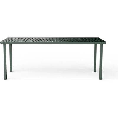 NINE - 19 Outdoor - 200 x 90 cm - Vert - Table à manger - Publicité NINE - 19 Outdoor - 200 x 90 cm - Vert - Table à manger - Publicité