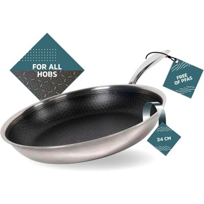Sobczyk - Hybrid Non-Stick Frying Pan Ø24 cm - Pfanne Sobczyk - Hybrid Non-Stick Frying Pan Ø24 cm - Pfanne