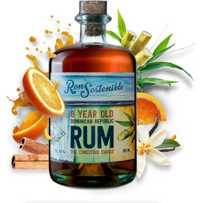 Ron Sostenible 8 Jahre Alter Rum - Rum Ron Sostenible 8 Jahre Alter Rum - Rum