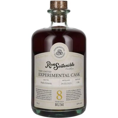 Ron Sostenible 8 Jaar - Experimentele Rum Ron Sostenible 8 Jaar - Experimentele Rum