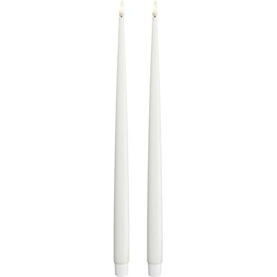Deluxe HomeArt LED Middagkaars - Realistisk flamme - 38cm Deluxe HomeArt LED Middagkaars - Realistisk flamme - 38cm