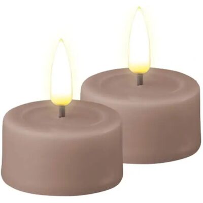 Deluxe HomeArt Lavendel 3D Flamme LED Lys - Lys Deluxe HomeArt Lavendel 3D Flamme LED Lys - Lys
