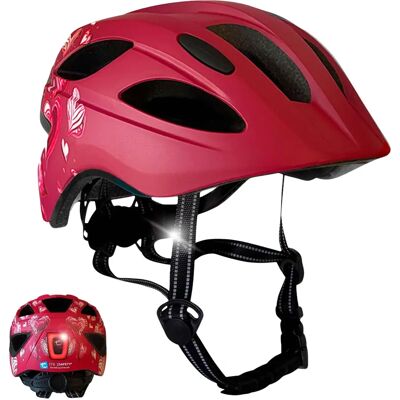 Crazy Safety Kinder Fahrradhelm - Rot - EN1078 Crazy Safety Kinder Fahrradhelm - Rot - EN1078