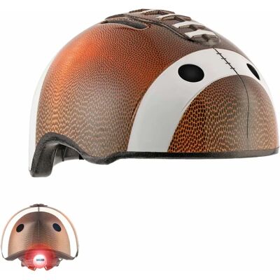 Crazy Safety Kinder Fahrradhelm - Schwarz - 49-55 cm - EN 1078 Crazy Safety Kinder Fahrradhelm - Schwarz - 49-55 cm - EN 1078
