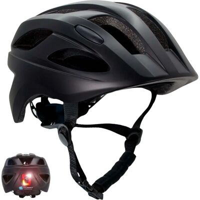 Crazy Safety S.W.A.T. Kinder Fahrradhelm - Schwarz - 54-58cm Crazy Safety S.W.A.T. Kinder Fahrradhelm - Schwarz - 54-58cm