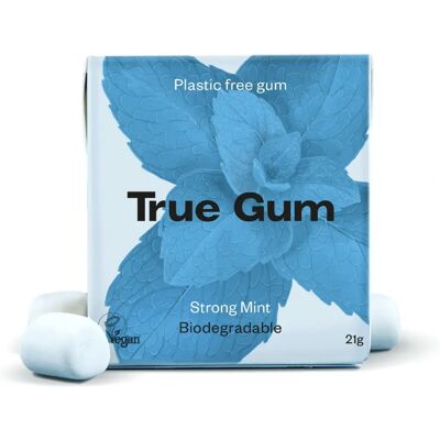 True Gum TGSM Hvit tyggegummi - chewing gum True Gum TGSM Hvit tyggegummi - chewing gum