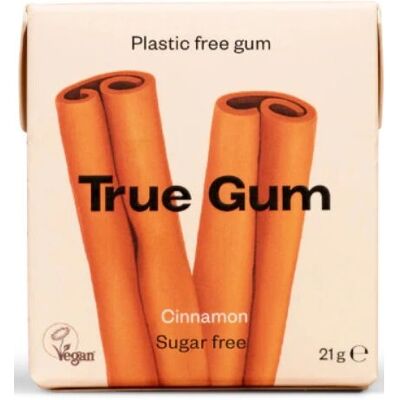 True Gum Kanel - Tyggis - Plantebasert kanelaroma True Gum Kanel - Tyggis - Plantebasert kanelaroma