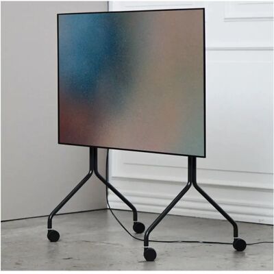 Unoliving Moon Rollin' Support TV - 40-70" - Acier - Publicité Unoliving Moon Rollin' Support TV - 40-70" - Acier - Publicité