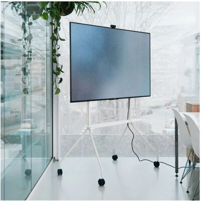 Support TV Moon Pro - 40-75 pouces, perle - Support TV - Publicité Support TV Moon Pro - 40-75 pouces, perle - Support TV - Publicité