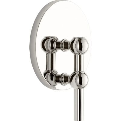 STOFF Nagel Veggholder - Krom - Support mural pour bougeoirs STOFF Nagel Veggholder - Krom - Support mural pour bougeoirs