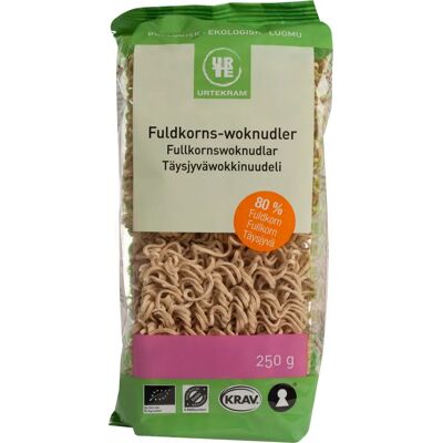 Urtekram Økologiske Fullkorn Woknudler - 250 g Urtekram Økologiske Fullkorn Woknudler - 250 g