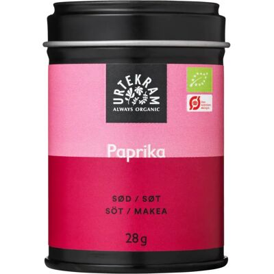 Urtekram Organisk Søt Paprika - Krydder Urtekram Organisk Søt Paprika - Krydder