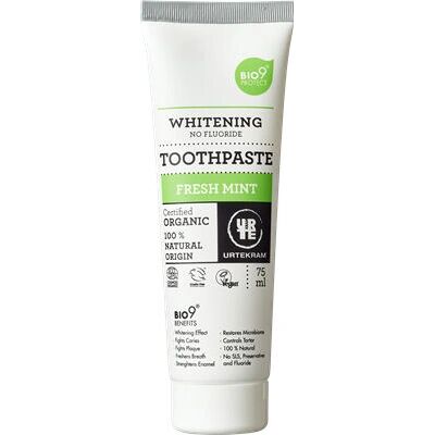Pasta de Dentes de Menta Fresca Urtekram (75ml) Pasta de Dentes de Menta Fresca Urtekram (75ml)
