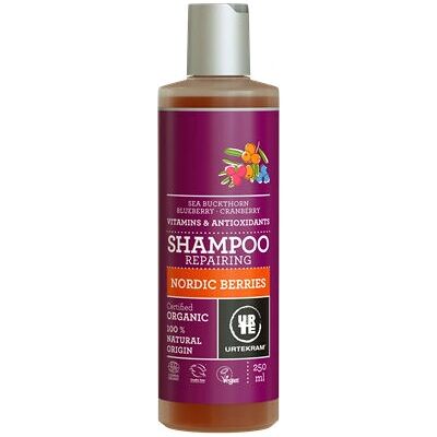 Shampoing Réparateur Baies Nordiques Urtekram - 250ml Shampoing Réparateur Baies Nordiques Urtekram - 250ml