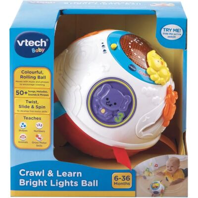Vtech Baby Aktivitätsspielzeug - Krabbel- und Lernball - Bunt - Modell 950-151532-NC Vtech Baby Aktivitätsspielzeug - Krabbel- und Lernball - Bunt - Modell 950-151532-NC