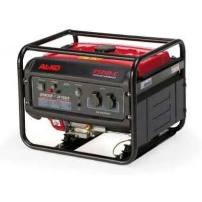 AL-KO 3500-C Generator - 3,1kW, 15L Bensin, Röd/Svart AL-KO 3500-C Generator - 3,1kW, 15L Bensin, Röd/Svart
