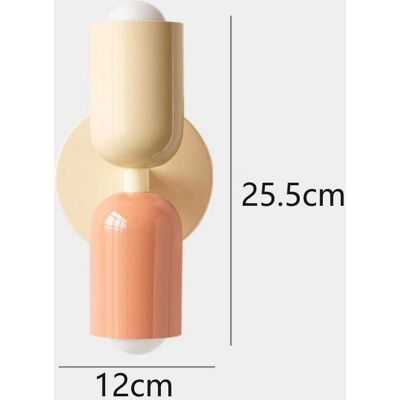 Wottes - ApliquePared - Cream Pink - 2 Stück - Wandleuchte Wottes - ApliquePared - Cream Pink - 2 Stück - Wandleuchte