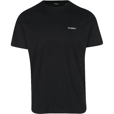Gabba Dune Logo Bomull T-Shirt - Herr Svart Gabba Dune Logo Bomull T-Shirt - Herr Svart