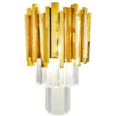King Home Lampa Ścienna Imperial Wall Gold - Stal, Kryształ King Home Lampa Ścienna Imperial Wall Gold - Stal, Kryształ