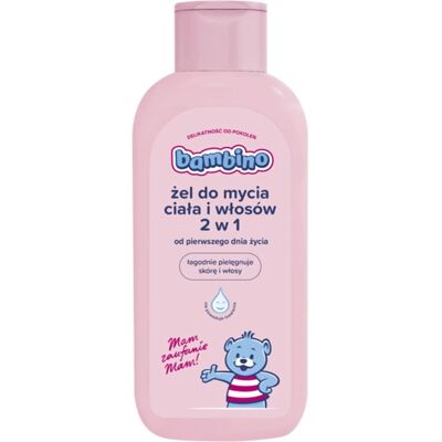 Bambino Baby Körper & Haar 2-in-1 Shampoo & Reinigungs Gel - Baby Körper & Haar Wasch 400ml Bambino Baby Körper & Haar 2-in-1 Shampoo & Reinigungs Gel - Baby Körper & Haar Wasch 400ml
