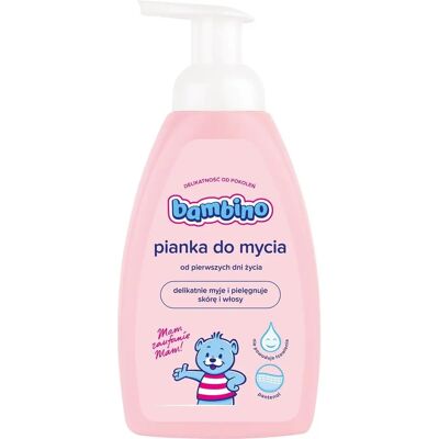 Bambino Baby Wash Foam - Sensitive Skin, Sanft, 500 ml Bambino Baby Wash Foam - Sensitive Skin, Sanft, 500 ml