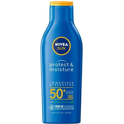 Nivea Crème Solaire Protect & Moisture SPF50+ 200ml Nivea Crème Solaire Protect & Moisture SPF50+ 200ml