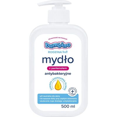 Bambino Family - Antibacterial Soap - 500 ml - Handseife Bambino Family - Antibacterial Soap - 500 ml - Handseife