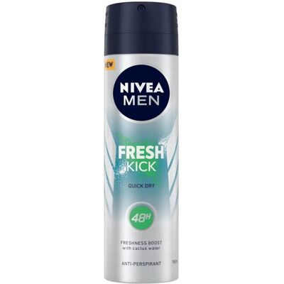 Nivea Men Fresh Kick Antitranspirant-Spray 150 ml Nivea Men Fresh Kick Antitranspirant-Spray 150 ml
