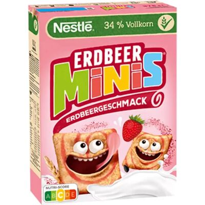 Nestlé - CINI MINIS Strawberry - 360 g - Wheat - Aamiaismurmut Nestlé - CINI MINIS Strawberry - 360 g - Wheat - Aamiaismurmut