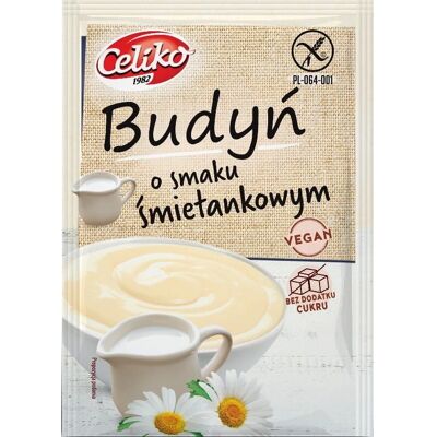 CELIKO Budyń o Smaku Śmietankowym Bez Cukru - 40g CELIKO Budyń o Smaku Śmietankowym Bez Cukru - 40g