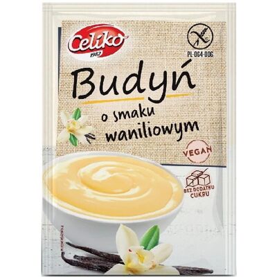 Celiko bezglutenowy budyń waniliowy - 40g Celiko bezglutenowy budyń waniliowy - 40g