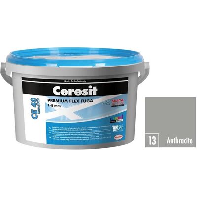 Ceresit CE 40 Antracit Spárovací hmota - 2 kg Ceresit CE 40 Antracit Spárovací hmota - 2 kg