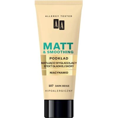 Oceanic AA Make Up Matt Foundation - Glättend & Mattierend - 107 Dunkelbeige Oceanic AA Make Up Matt Foundation - Glättend & Mattierend - 107 Dunkelbeige